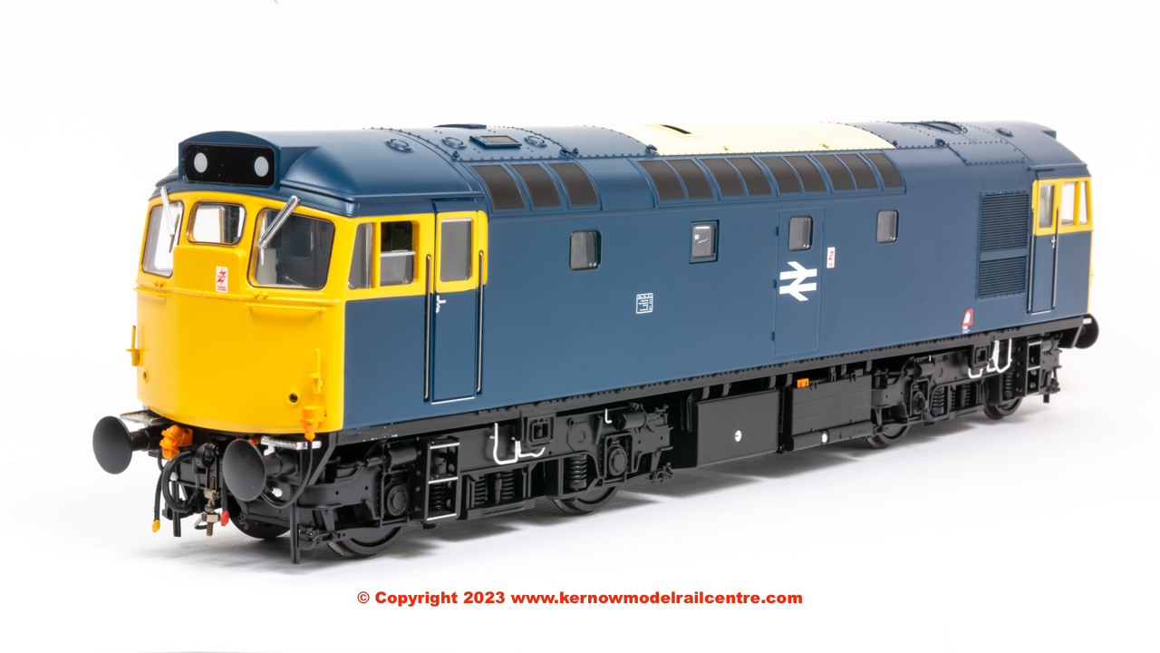 2774 Heljan Class 27 Diesel Locomotive in BR Blue livery - boiler fitted